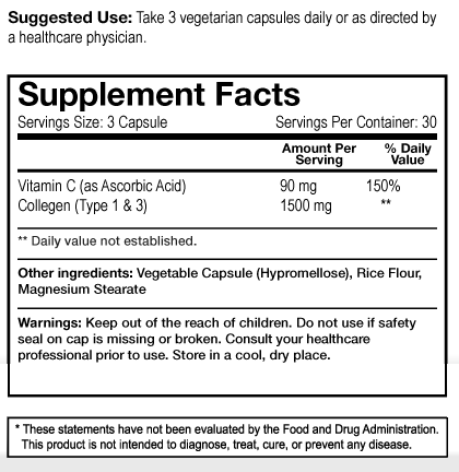 Collagen with Vitiamin C